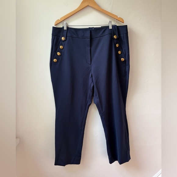 NWT WHBM® Jolie Button Straight Luxe Stretch Pant​ - Picture 14 of 14
